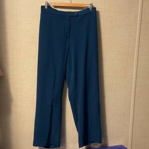 Elegant Teal Women's Trousers